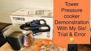 Tower Pressure Cooker Demonstration With My Sis!