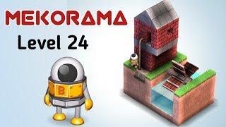 Mekorama level 24 Upmill battle - walkthrough || Mekorama hardest level