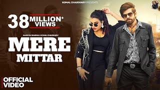 Mere Mittar - Official Video | Masoom Sharma, Komal Chaudhary, Aprajeet T | New Haryanvi Songs 2024