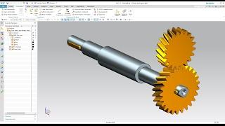 Request: Siemens PLM NX - Gear Modeling in Assembly