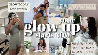 how to *GLOW UP* in 2025 | put yourself FIRST, build a routine & physically + mentally GLOW UP