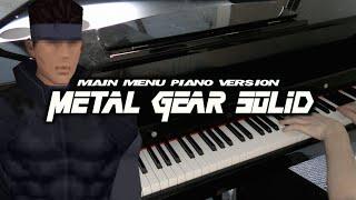 Metal Gear Solid - Menu Theme | Piano Version