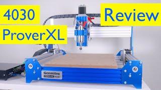 The King of Budget CNC? |  Sainsmart Genmitsu ProverXL 4030 CNC Router Review (with Aluminium test)