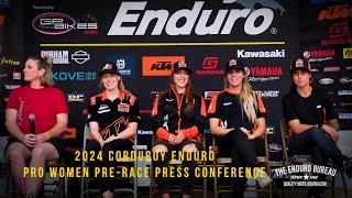 2024 Corduroy Enduro Pro Women Pre-Race Press Conference