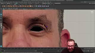 3D Self Portrait: part 1 Eye Socket; Demo, Adv 3D Mod & Anim