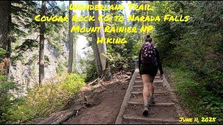 Wonderland Trail, Cougar Rock to Narada Falls - Hiking #mountrainiernationalpark #hiking #waterfall