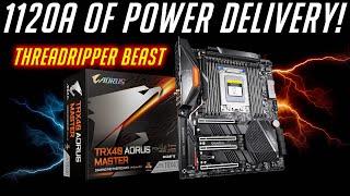 The Ultimate THREADRIPPER MOBO! Gigabyte TRX40 Aorus Master DEEP DIVE