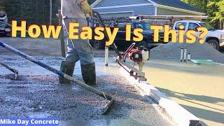 Easy Way To Screed A Concrete Floor (Best Way For Beginners)