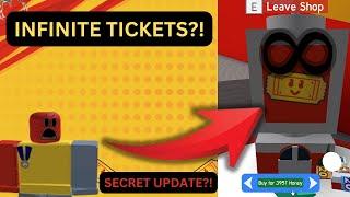 Onett Added A secret Update? Infinite Tickets? | Roblox Bee Swarm Simulator