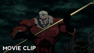 Aquaman vs Wonder Woman Fight Scene | Justice League : The Flash Point Paradox (2013) Movie Clips