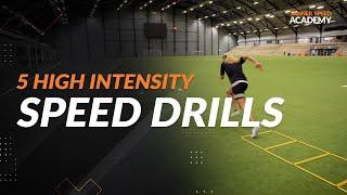 5 HIGH INTENSITY SPEED DRILLS - Reach Top Speed!