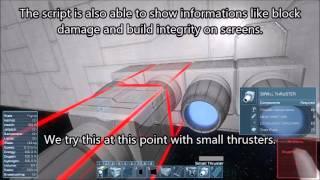 Universal BlockDetailViewer Tutorial - Space Engineers C# ingame script