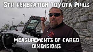 Toyota Prius cargo measurements