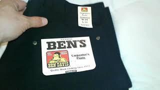 Ben Davis Carpenter Pants Unboxing BRAND NEW! Work Wear Review