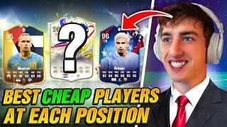 The Best CHEAP Players In Each Position In FC 24!