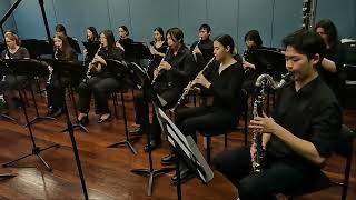 Elena Kats-Chernin - 'Kwong Song' (Sydney Conservatorium Clarinet Ensemble)