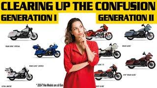 Gen I vs Gen II M8 Harleys - What's the Same & What's Different