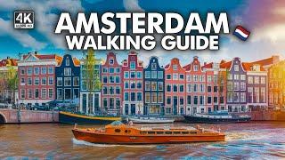 Best Amsterdam Walking Tour Vlog | Amsterdam City Walk Guide 2024