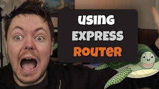 How to use Express Router