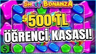  500 TL KÜÇÜK KASA NASIL KATLANIR ?  SWEET BONANZA  SLOT OYUNLARI  #casino #slots #slotoyunları