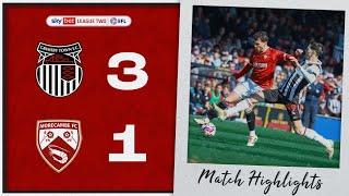 Highlights | Grimsby Town 3 Morecambe 1