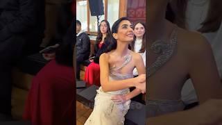 Tuba Buyukustun  At the @georgeshobeika Haute couture SS25 show 
