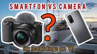 Sony ZV-E10 vs Mi 10 T Pro. How to record on YouTube with a camera or smartphone. Device test