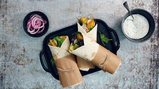 Kartoffel Veggie-Wrap