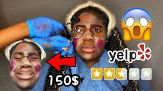 I WENT TO THE WORST REVIEWED MAKEUP ARTIST IN MY RATCHET CITY!