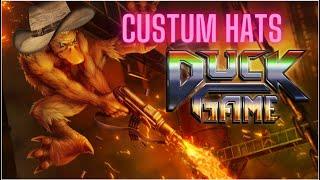 how to make custom cape's and hats in DUCK GAME