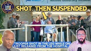 Hero State Trooper SUSPENDED After Being Shot by "Stranded Motorist"