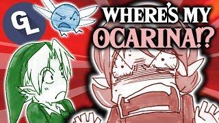 WHAT HAPPENED TO MY OCARINA, LINK!?