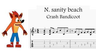 N. Sanity Beach - Crash Bandicoot [Fingerstyle Tab]