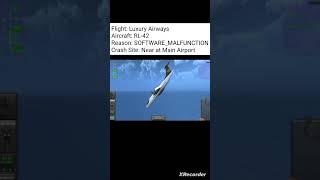 Luxury Airways Crashes while Landing