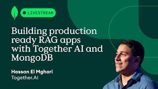 Building production ready RAG apps with Together AI and MongoDB