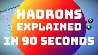 HADRONS EXPLAINED IN 90 SECONDS