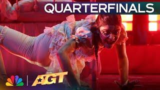 Kid Contortionist Arshiya Brings Her SCARIEST Act YET! | Quarterfinals | AGT 2024