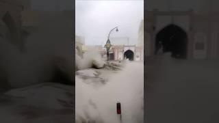 Waters of Chaos: Unleashing the Wrath of Nature in Muttrah, Muscat, Oman