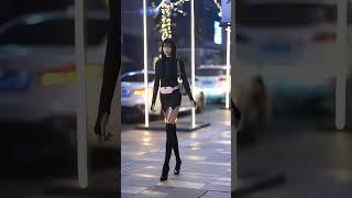 asian girl street shot