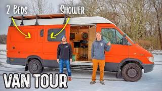 Full-Time Van Life in a CLASSIC T1N Sprinter?! You Won't Believe This Build!