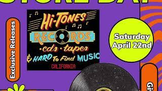 Hi-Tones Record Store Day (2023) RSD exclusive limited Vinyl Record releases.