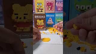 Mini Bricks Lego Winnie the pooh 🫶 #lego #brick #brickminifigure #bricks #miniblocks #nanoblock