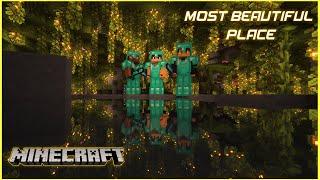 THE MOST BEAUTIFUL PLACE IN MINECRAFT | MINECRAFT SURVIVAL Ft@abitbeast |