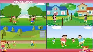 Recreation activities | Kriti Educational Videos class-1