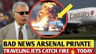 Breaking News: Arsenal Private Jet Involved in Serious Accident