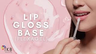 TKB Lip Gloss Base (Flexagel) | Ready-to-Wear | Crystal Clear & High-Shine Lip Gloss Base