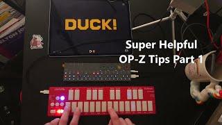 Super Helpful OP-Z Tips 1 - Drum Variation without Step Components