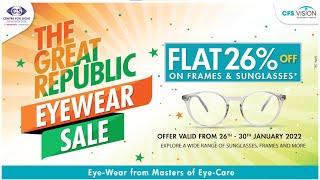 The Great Republic Eyewear Sale is LIVE I 26% Off on Frames and Sunglasses