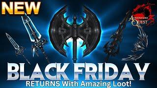 AQ3D Black Friday Returns With Awesome Loot & A BIG Change! AdventureQuest 3D