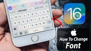 How to Change the Font on iPhone [iOS 16]